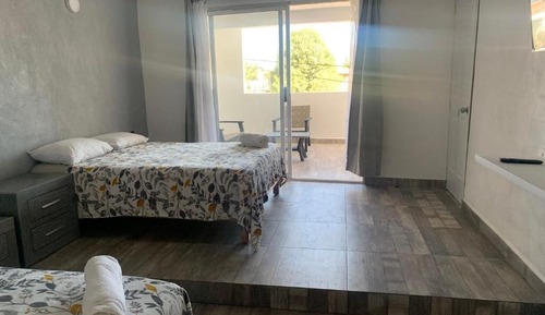Family Room, Balcony, Courtyard View