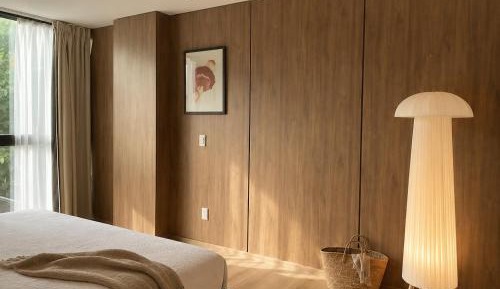 Deluxe One-Bedroom Apartment with Garden View
