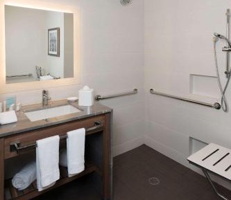 Queen Room with Roll-In Shower - Disability Access/Non-Smoking