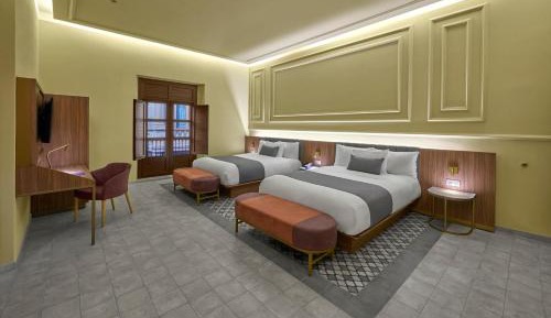 Queen Room with Two Queen Beds and Balcony