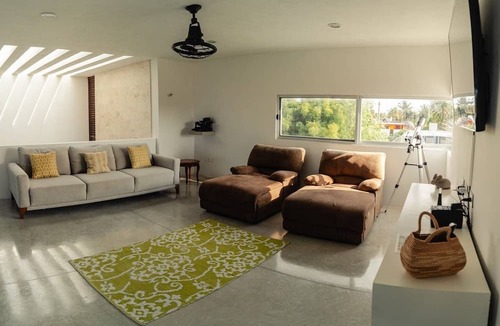 Chelem Villa | Breathtaking Beach Villa, Feel the Inviting Vibe!