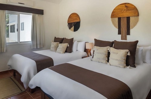 Soliman Bay Hotel | Beachfront home in Tankah Bay with private pool and hotel services