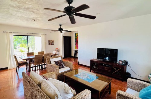 Colonia Centro Apartment | Stunning Rooftop Villa with Breathtaking Caribbean Views & Large Private Terrace