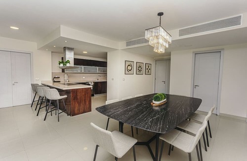 Puerto Juarez Condo | Ocean View 4 bedroom Apartment Beach Accesible 4,5 bath sleeps 10