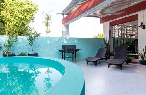 Centro Apartment | Studio w/shared plunge pool, Netflix, etc. .9 mi. from central sq.