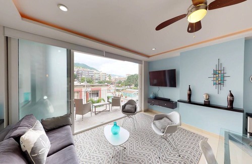 Emiliano Zapata Condo | Beautiful condo one block to the beach! 1BD Condo for rent in Old Town, Puerto v
