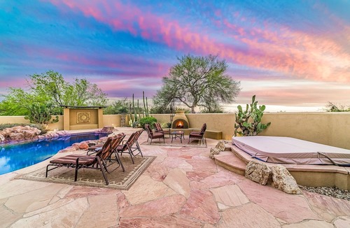 Tucson Villa | Private, Peaceful, and Spacious Desert Tucson Villa with Heated Pool and Hot Tub