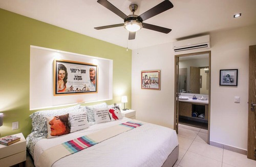 Emiliano Zapata Condo | Casa Elizabeth Taylor | Rooftop Pool & Gym