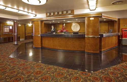 Harbor Hotel | Vintage Ocean Liner Room Perfect for Maritime History Enthusiasts