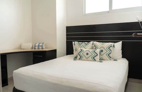 Puerto Juarez Apartment | Beachfront 3BR - Ocean View - 70m Pool - Cancun