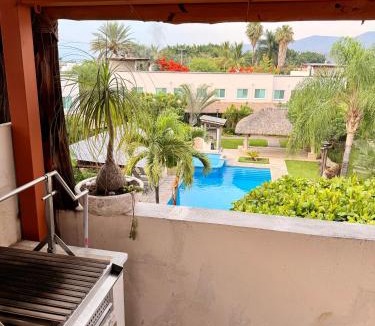 Crucero Tezoyuca Apartment | Casa con terraza frente alberca