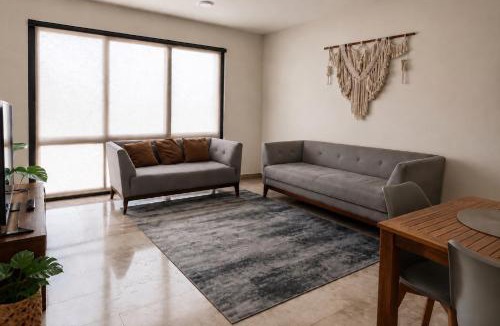 Veracruz Apartment | Departamento en Costa de Oro a 2 cuadras de la playa y restaurantes a 5 minutos de wtc y centros comerciales 2 habitaciones 3 camas y 2 baños