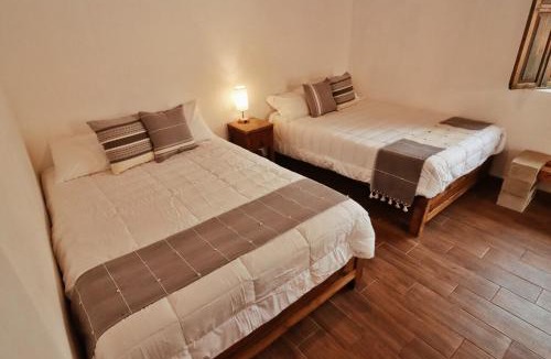 De Guadalupe House | Saktail Colonial Villa with a central patio