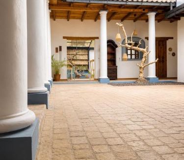 De Guadalupe House | Saktail Colonial Villa with a central patio