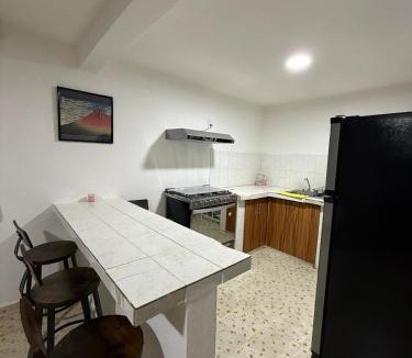 Morelia Apartment | The little white-blue house