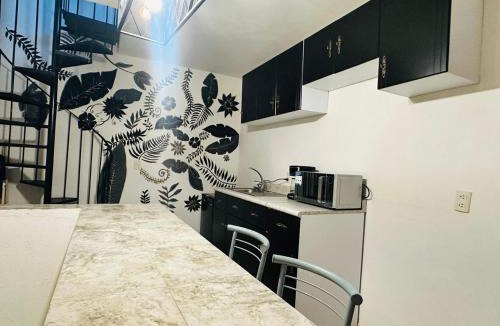 Bernal Apartment | Sol de Peña Apartment with balcony and downtown view