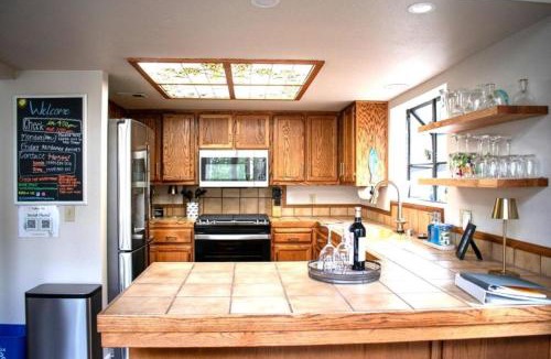 Marine Terrace House | Forest Home with Deck, EV Station, King Beds