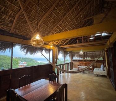San Agustinillo Apartment | Cabaña con vista al mar y wifi Starlink en San Agustinillo