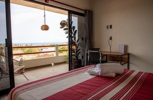 Barra de Colotepec Apartment | Penthouse Ocean view- 2Rooms & private pool