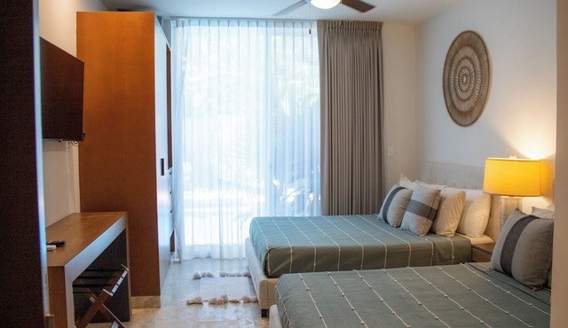 NHOA 111C Lux 1BRPool access Aldea Zama