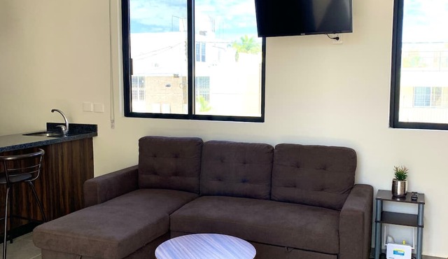 NEW! Ample Condo- Walk to Beach! AMAZING Location! Everything Walk-in distance!