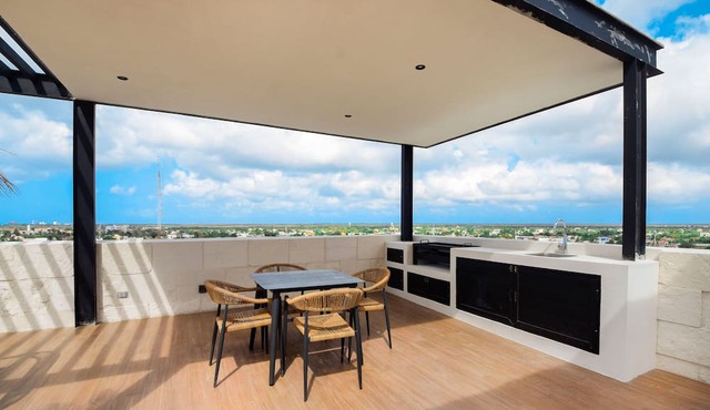 Heart of Cozumel w/Rooftop Pool DC 501