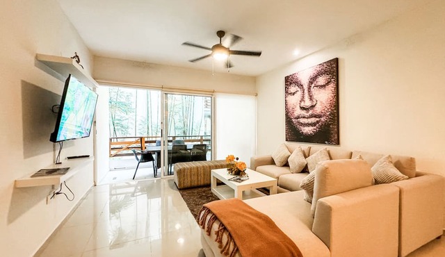 Very Big recently renewed 3 bedrooms apartment with private bathroom each