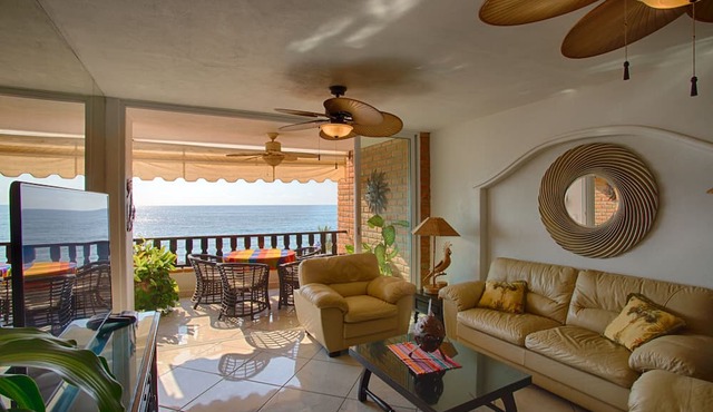 Playa Bonita Casa de los Abuelos located on Los Muertos Beach 2BD Condo for rent