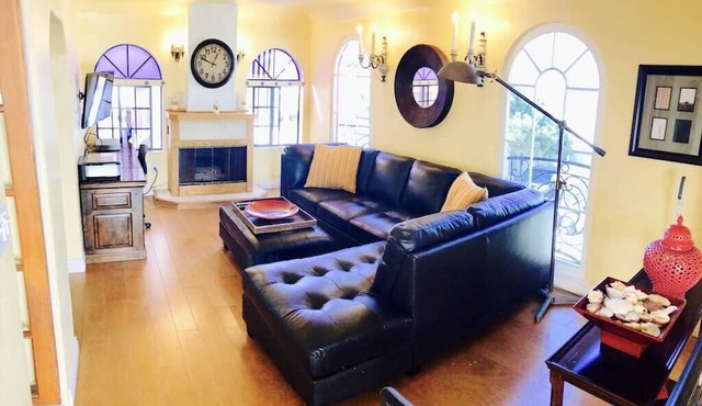 Spanish Duplex with Ocean Views | 1 Block to Beach