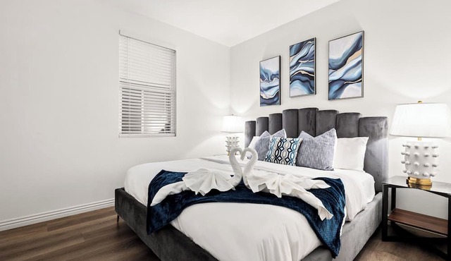 Luxury 5BR/7 Beds/5 Kings/3TVs/Soft Water+Purified